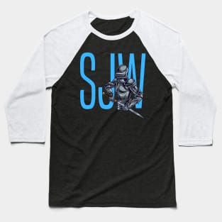 SJW Social Justice Warrior Badass Feminist Design Baseball T-Shirt